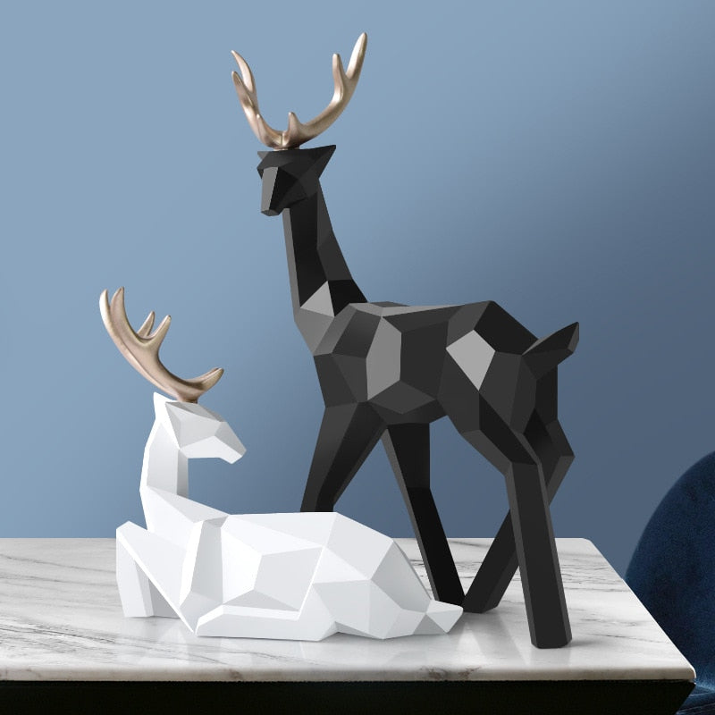 #title##Resin Deer Statue | In Home