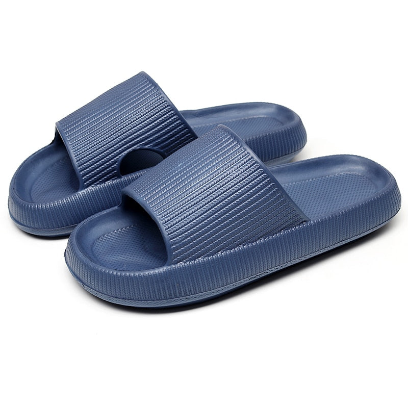 #title##Women Thick Platform Sliders | In Home