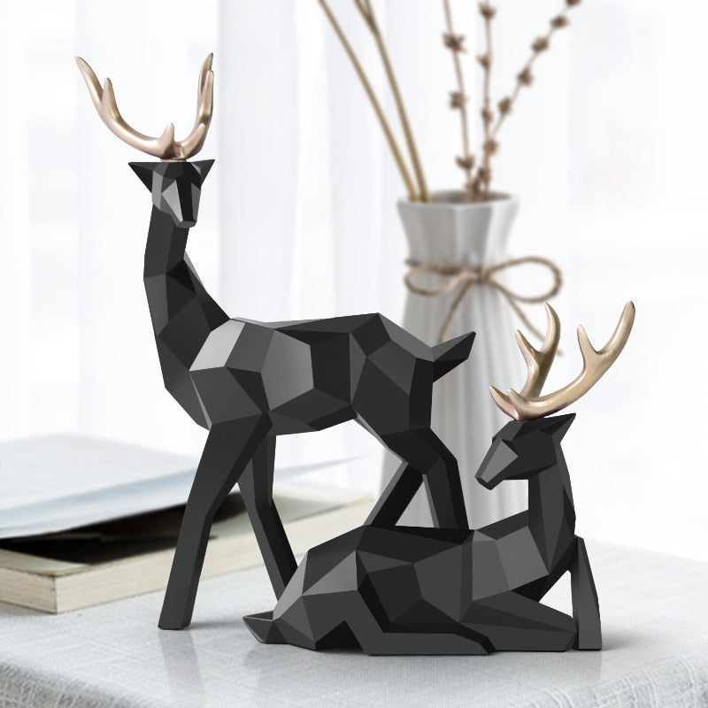 #title##Resin Deer Statue | In Home