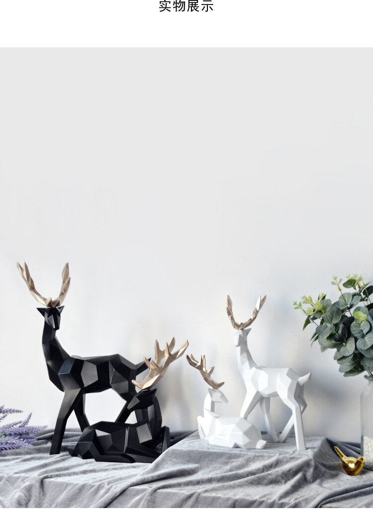 #title##Resin Deer Statue | In Home