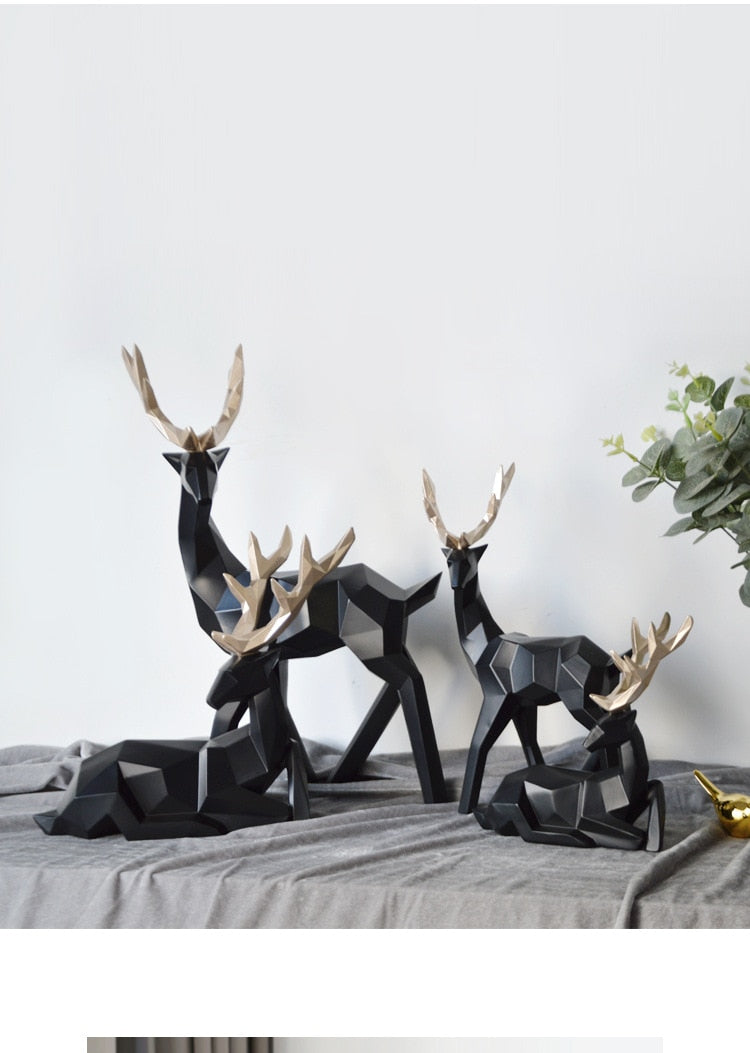 #title##Resin Deer Statue | In Home