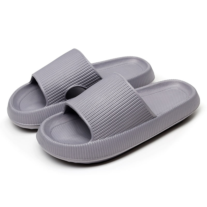 #title##Women Thick Platform Sliders | In Home