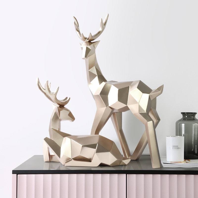 #title##Resin Deer Statue | In Home