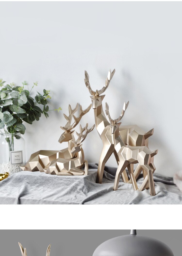 #title##Resin Deer Statue | In Home