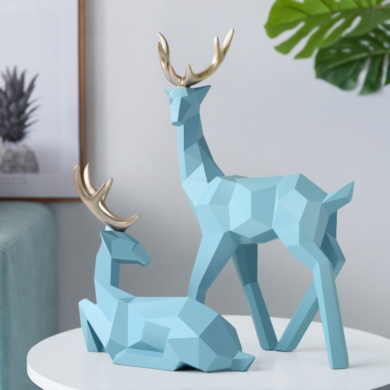 #title##Resin Deer Statue | In Home