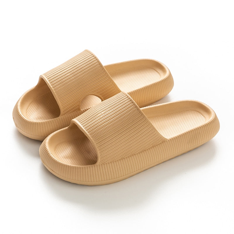 #title##Women Thick Platform Sliders | In Home