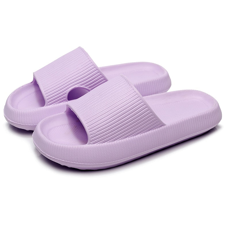 #title##Women Thick Platform Sliders | In Home