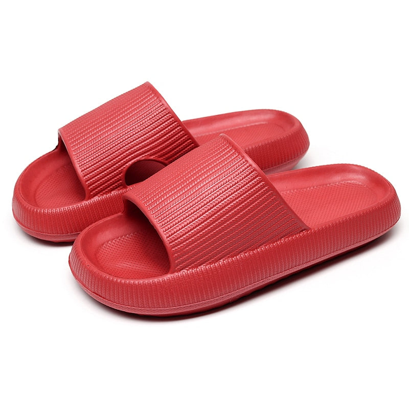 #title##Women Thick Platform Sliders | In Home