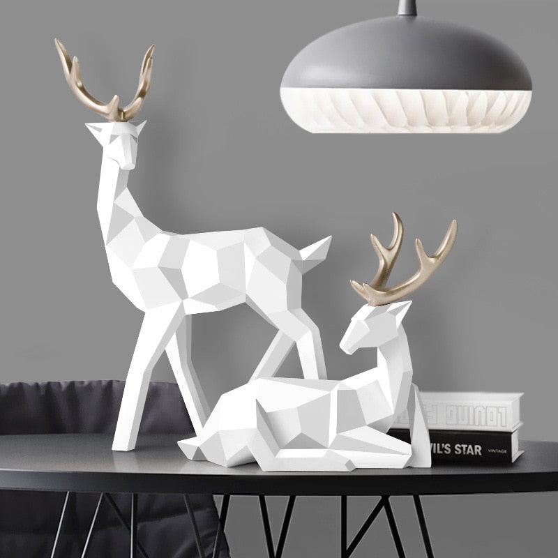 #title##Resin Deer Statue | In Home