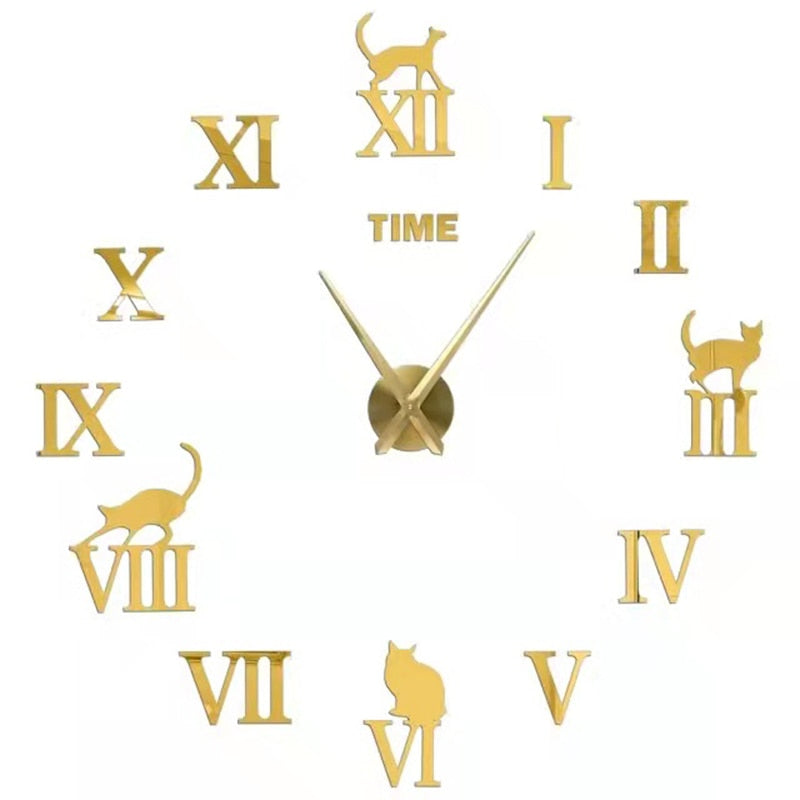 #title##Roman Numeral Wall Clock | In Home