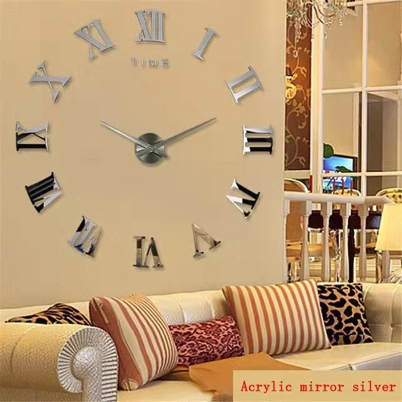 #title##Roman Numeral Wall Clock | In Home