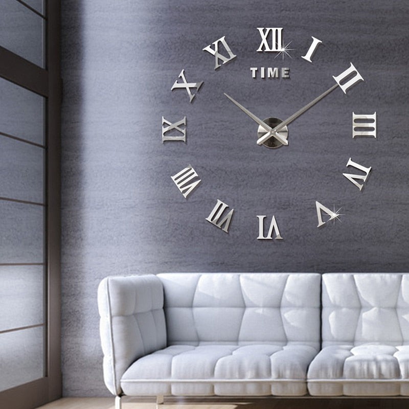 #title##Roman Numeral Wall Clock | In Home