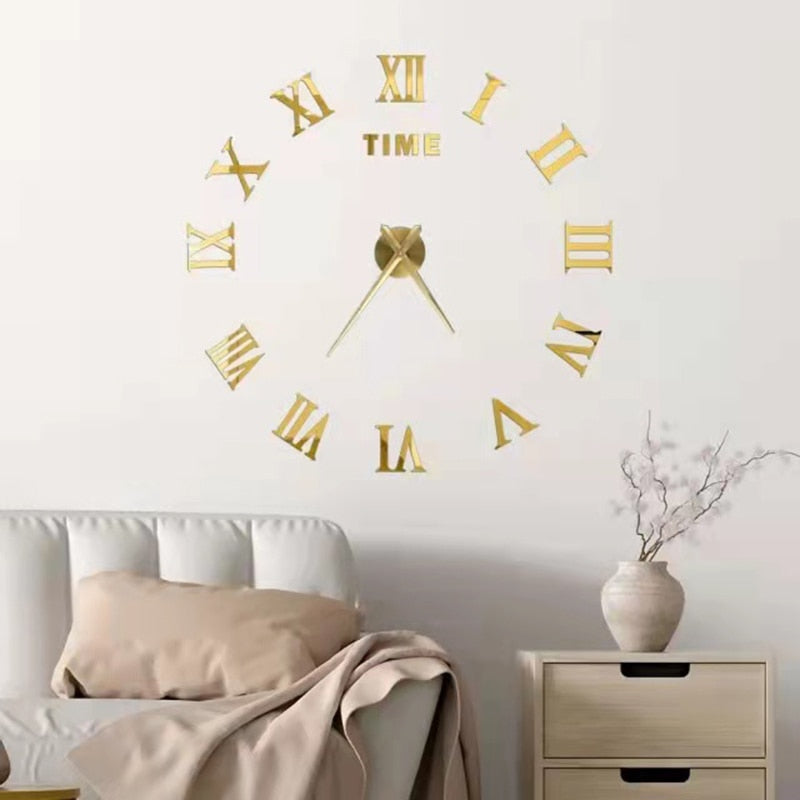 #title##Roman Numeral Wall Clock | In Home