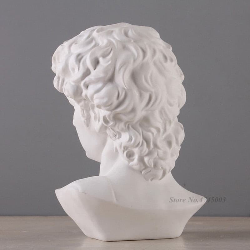 #title##David Head Bust Statue | In Home