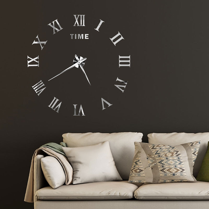 #title##Roman Numeral Wall Clock | In Home