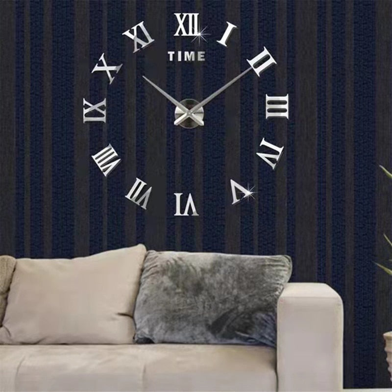 #title##Roman Numeral Wall Clock | In Home