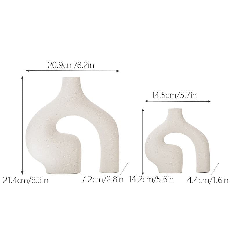 #title##Ceramic Interlock Vase | In Home