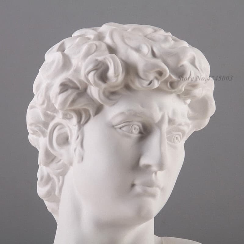 #title##David Head Bust Statue | In Home