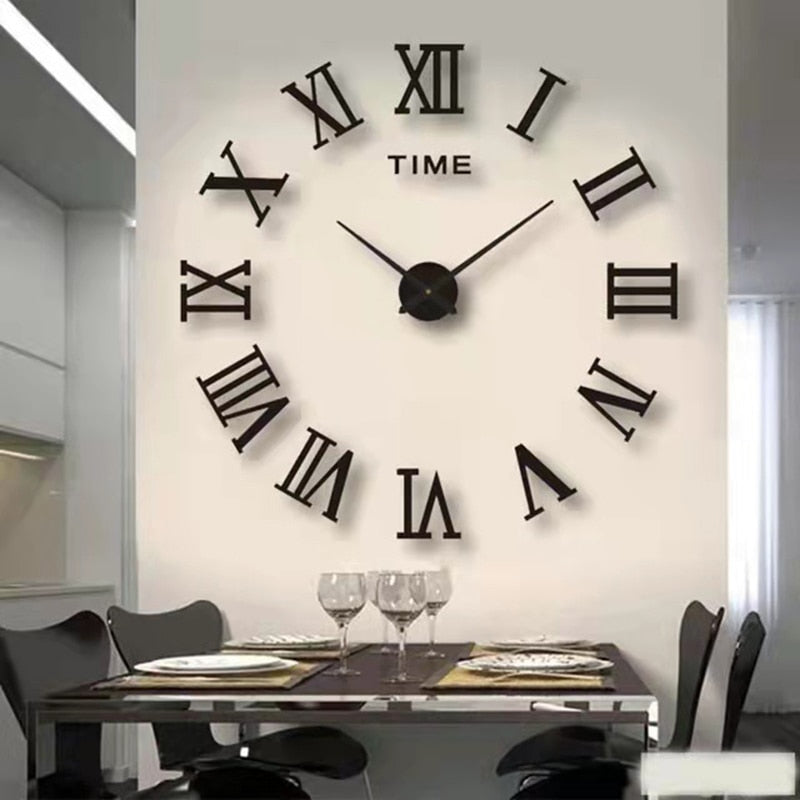 #title##Roman Numeral Wall Clock | In Home