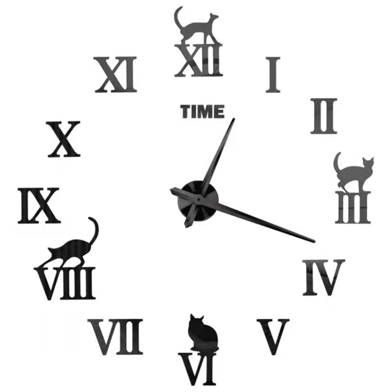 #title##Roman Numeral Wall Clock | In Home