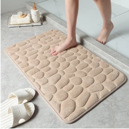 #title##Cobblestone Bathroom Mats | In Home