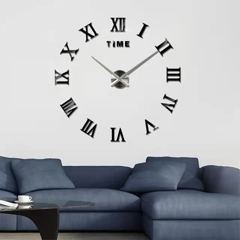 #title##Roman Numeral Wall Clock | In Home