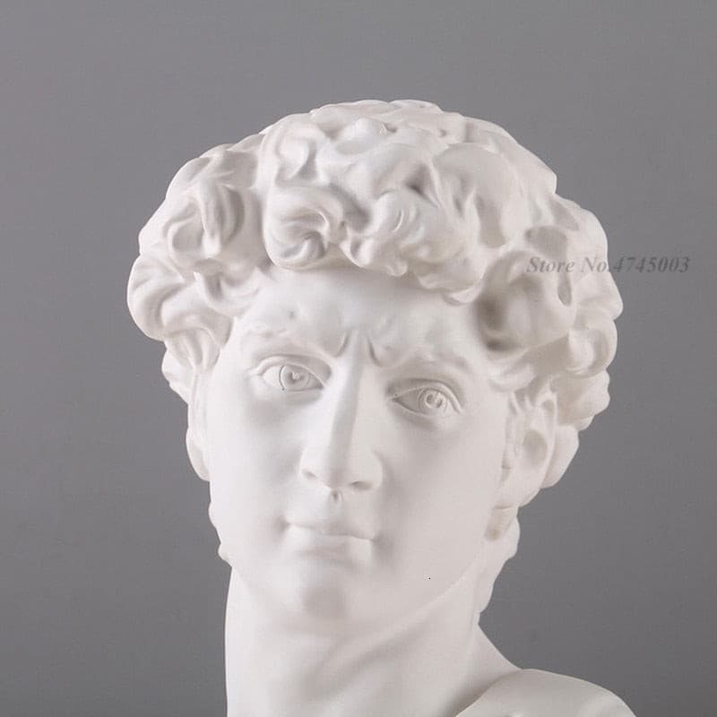 #title##David Head Bust Statue | In Home