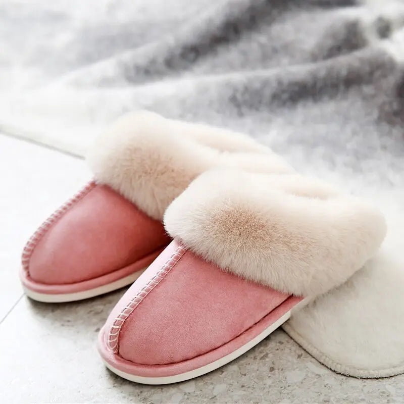 #title##Warm Plush Slippers | In Home