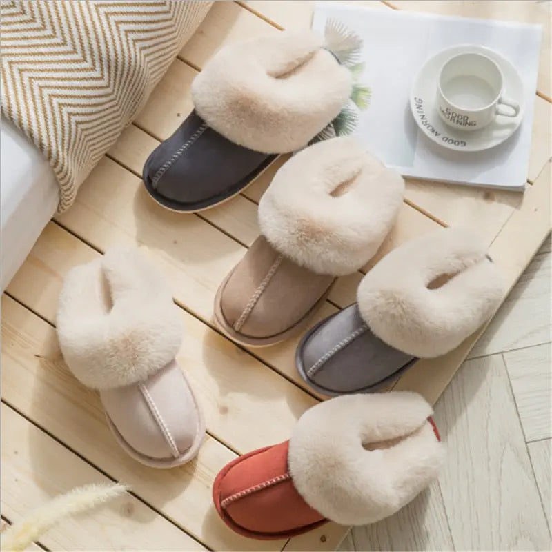 #title##Warm Plush Slippers | In Home